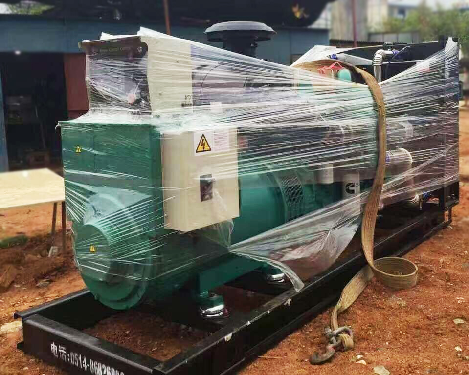 長沙聚美合豆制品有限公司購買安裝明邦500KW玉柴發(fā)電機一臺